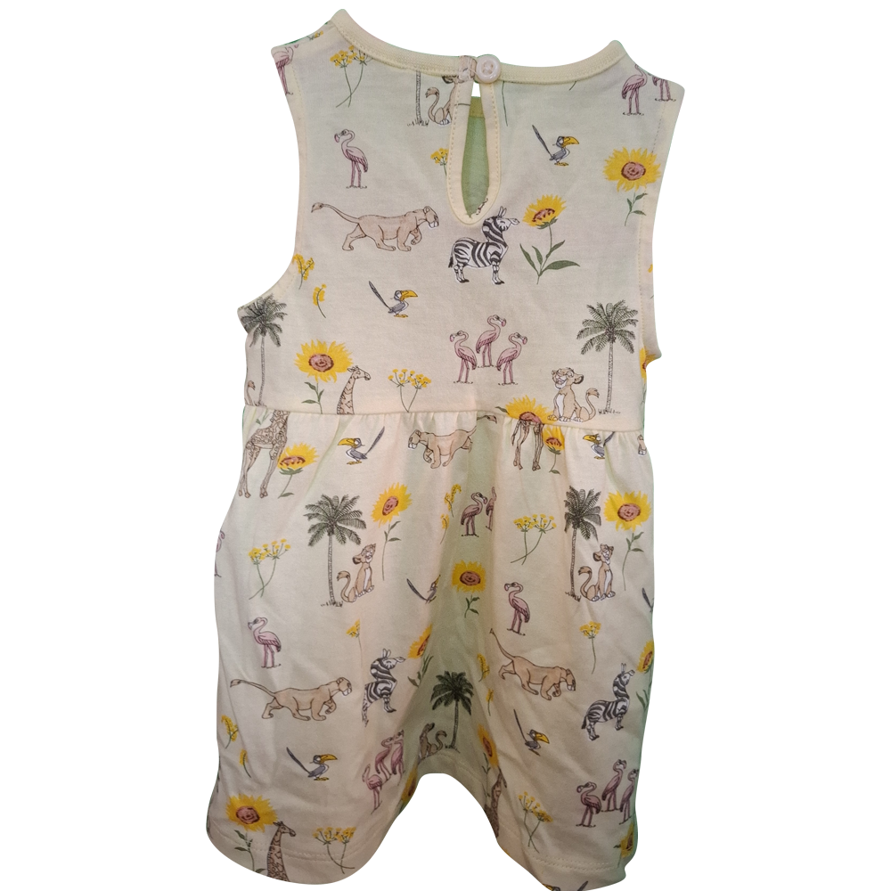 Baby Girl's Animal Motif Sleeveless Dress