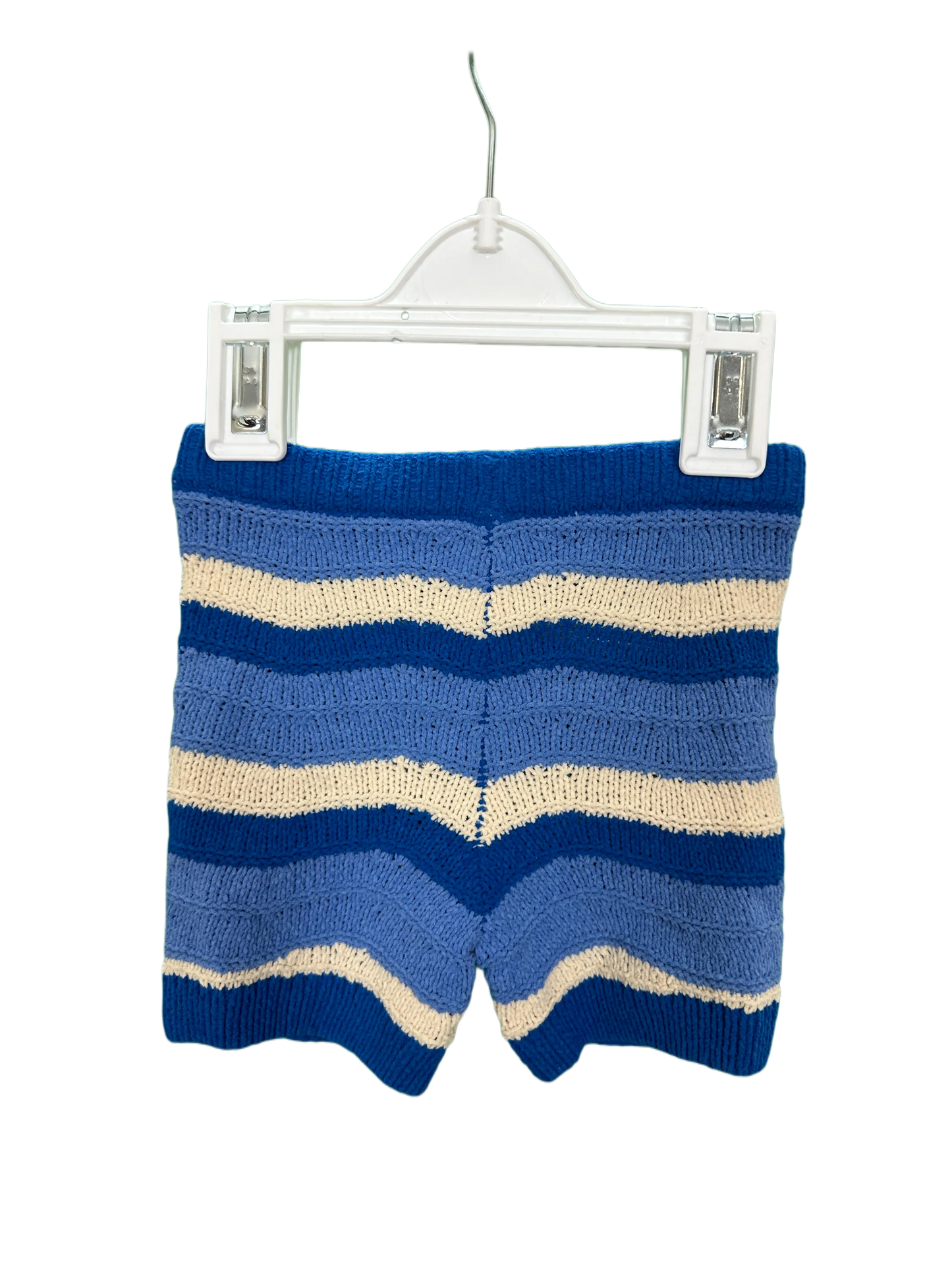 Baby boy knitted shorts and cardigan set