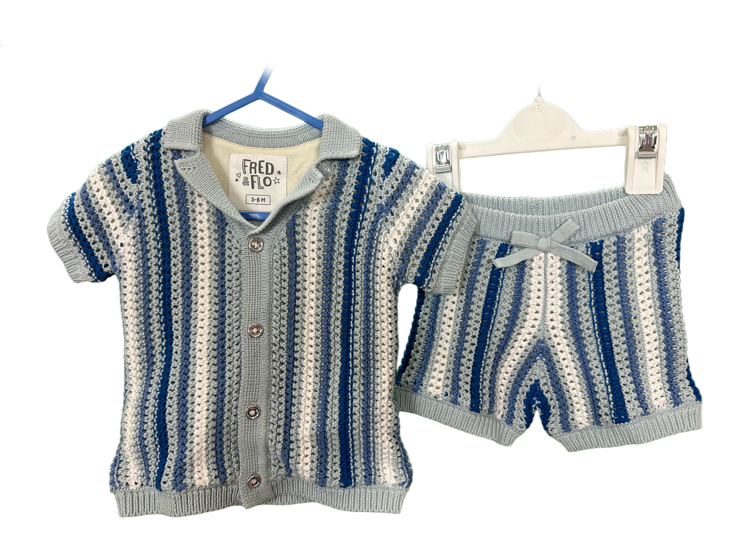 Baby boy Cardigan and short's set