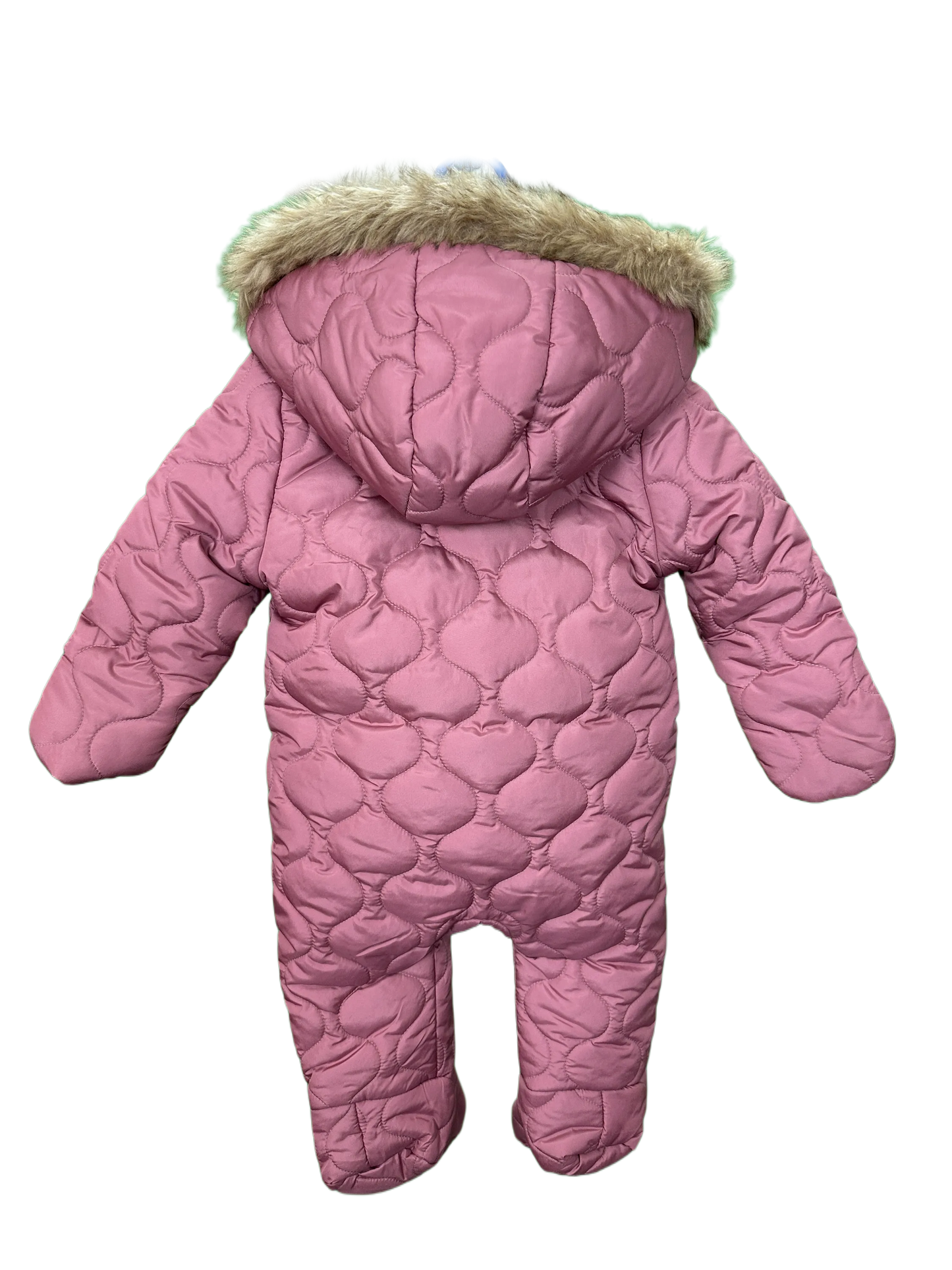 Baby Girls all in padded snow suit