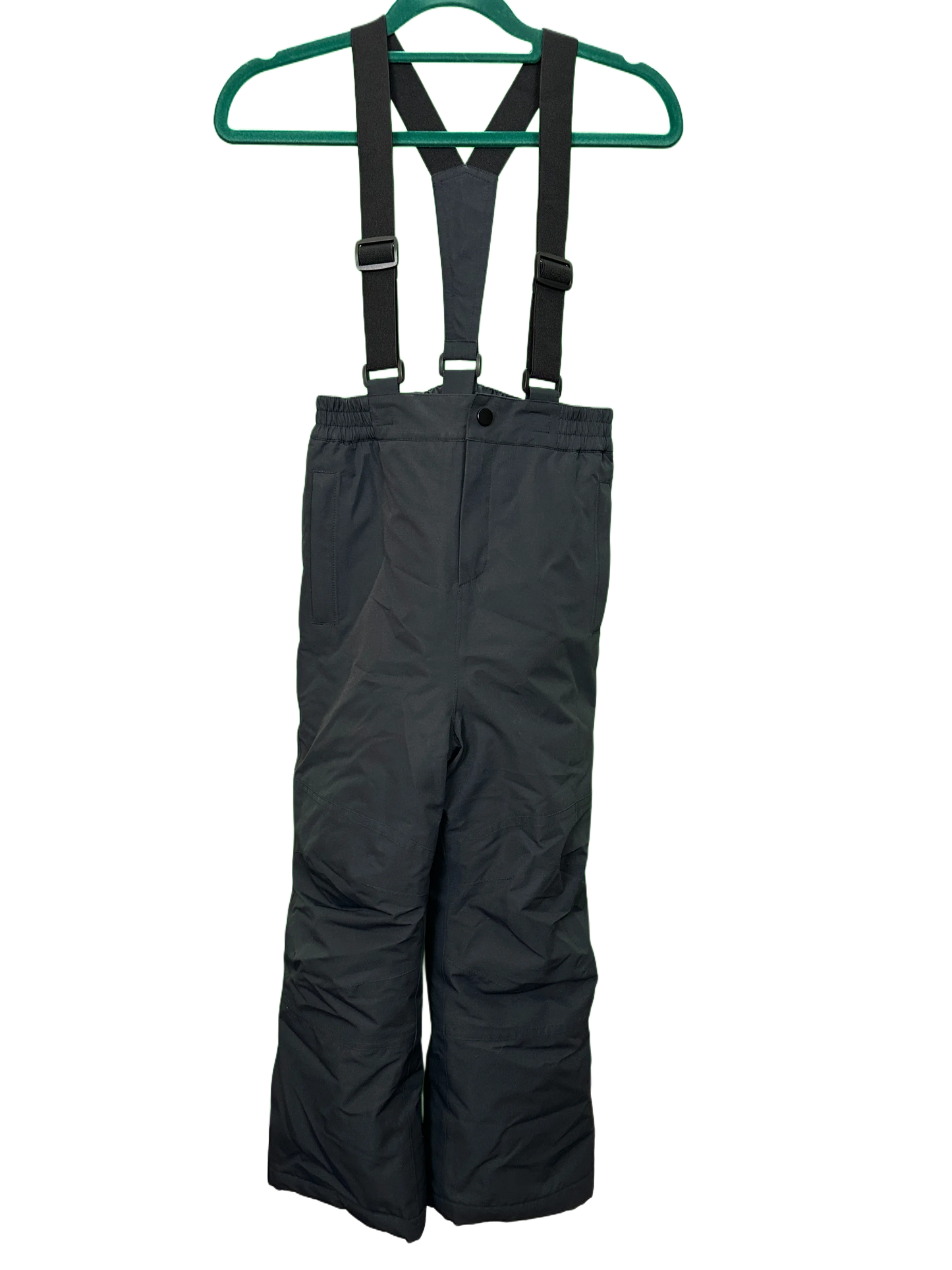 Waterproof trousers with braces