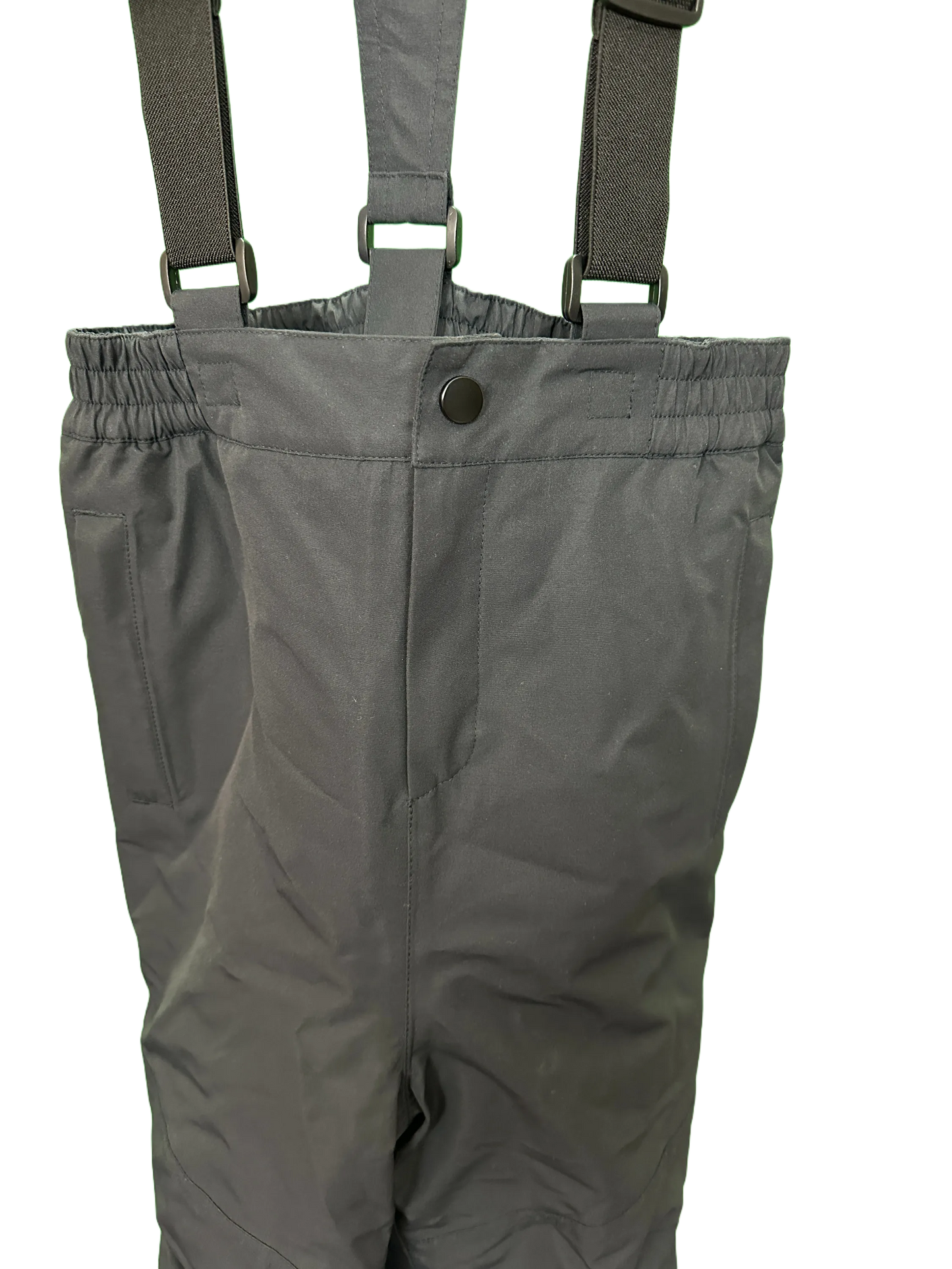 Waterproof trousers with braces