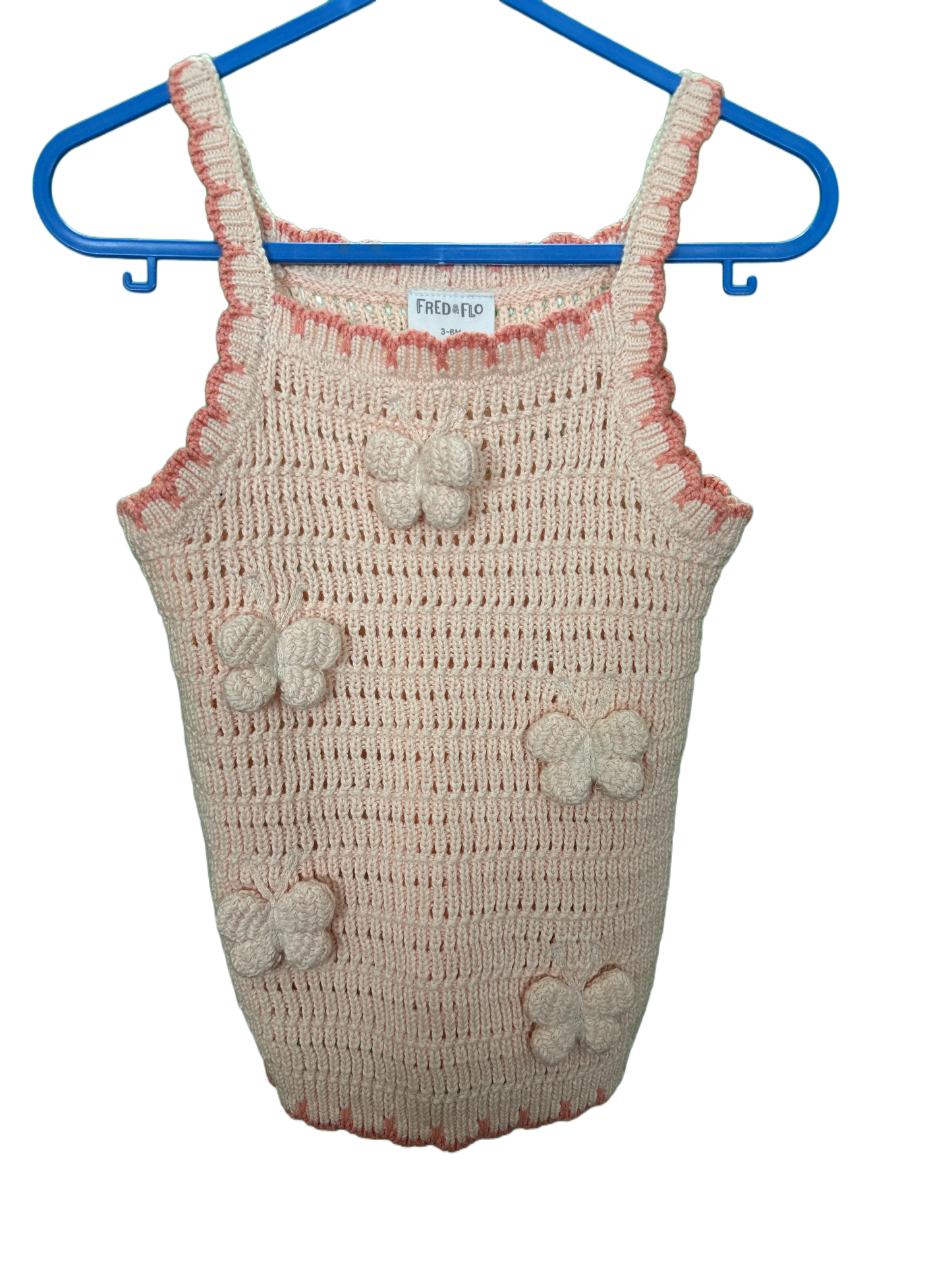 Baby Girl's Pinafore Dress Age 3/6mths