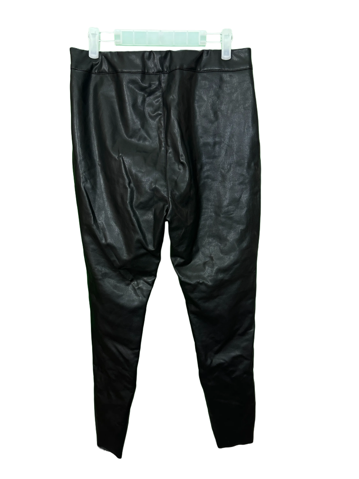 Woman's faux leather trousers