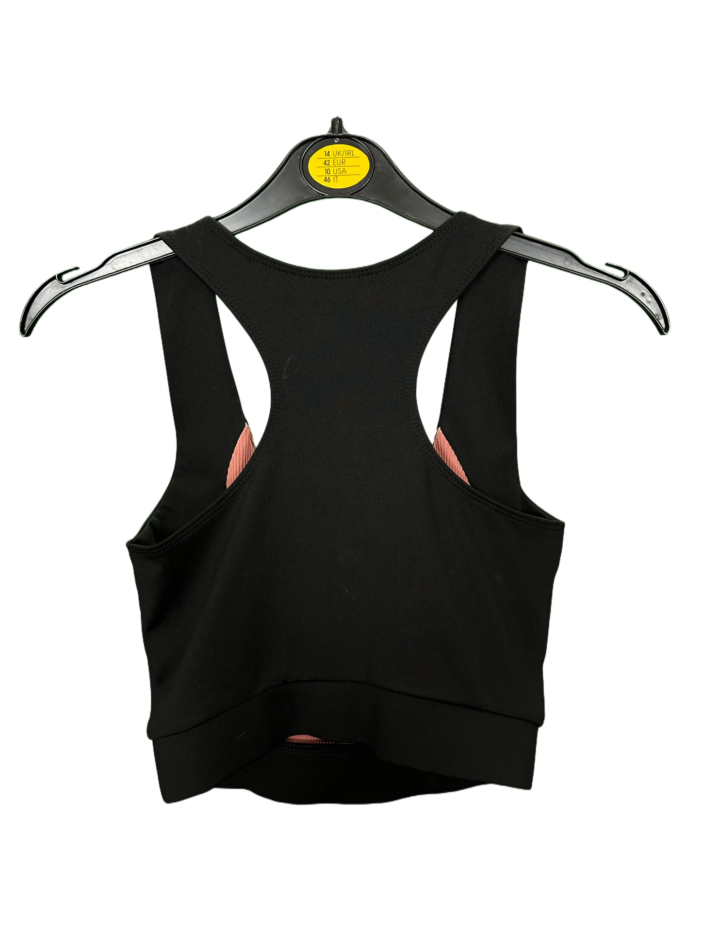 Woman's active wear cropped top