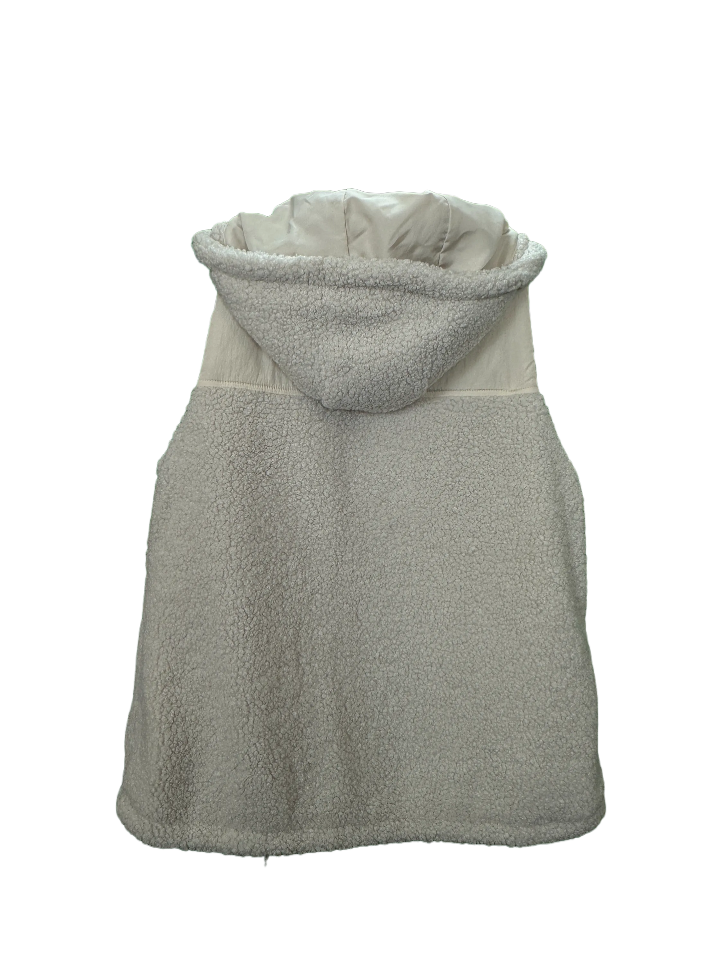 Woman's Teddy Fleece Gilet with hood