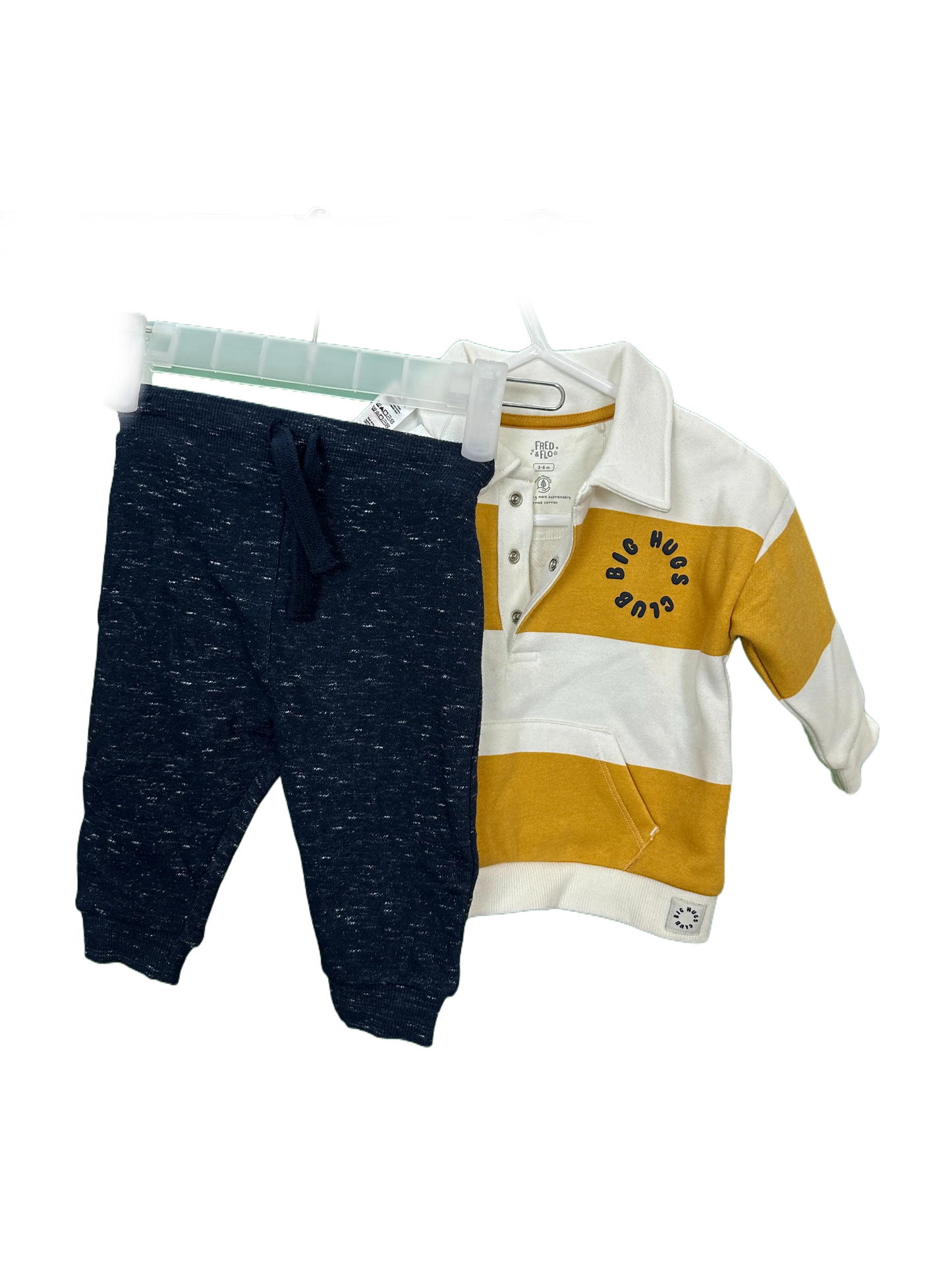 Baby boy's sweat shirt and leggings set