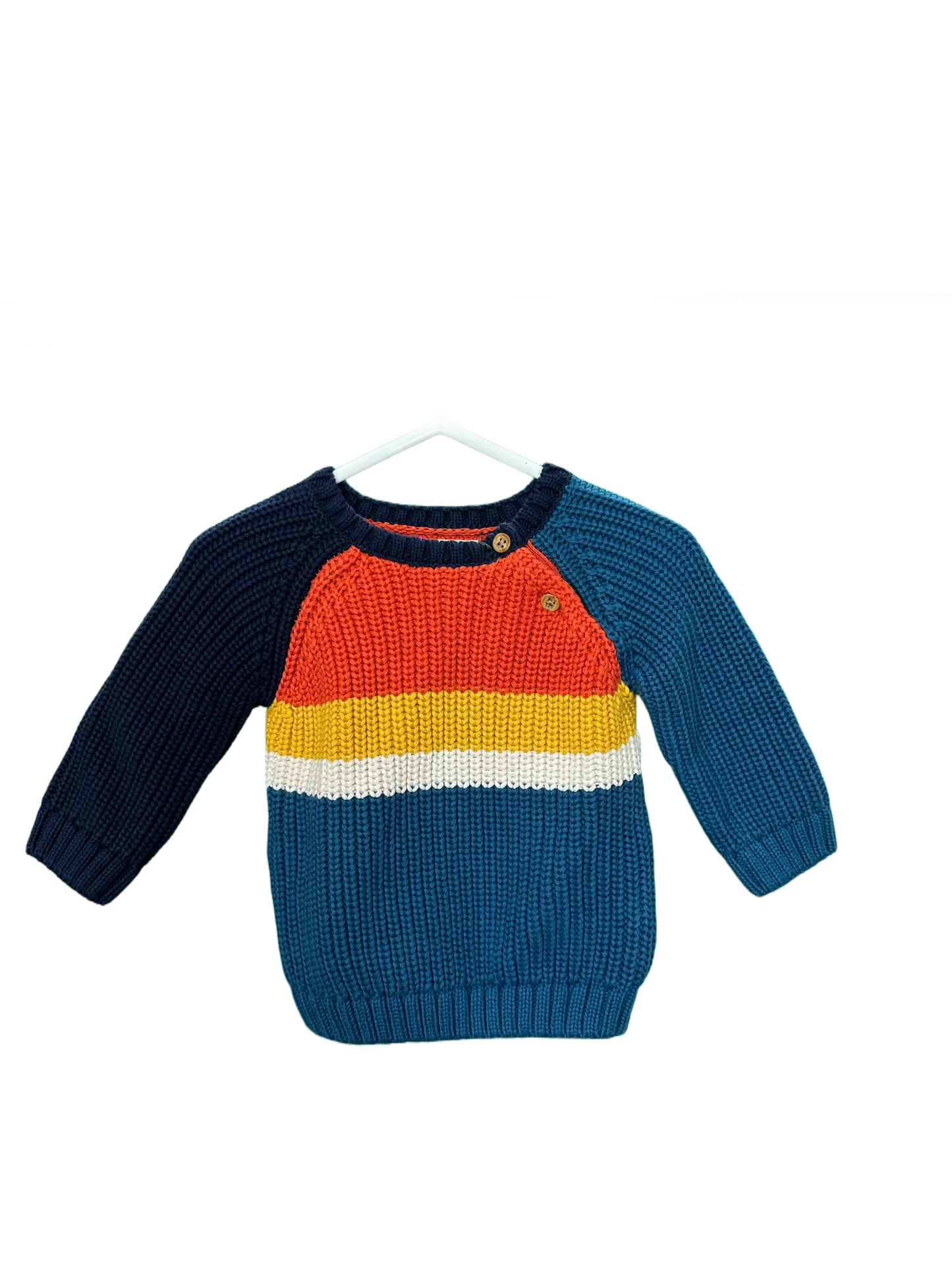 Baby Boy's Ribbed Jumper