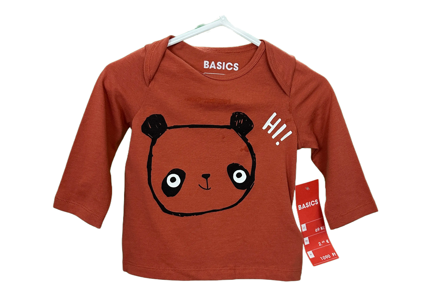 Baby Boy's bear motif top