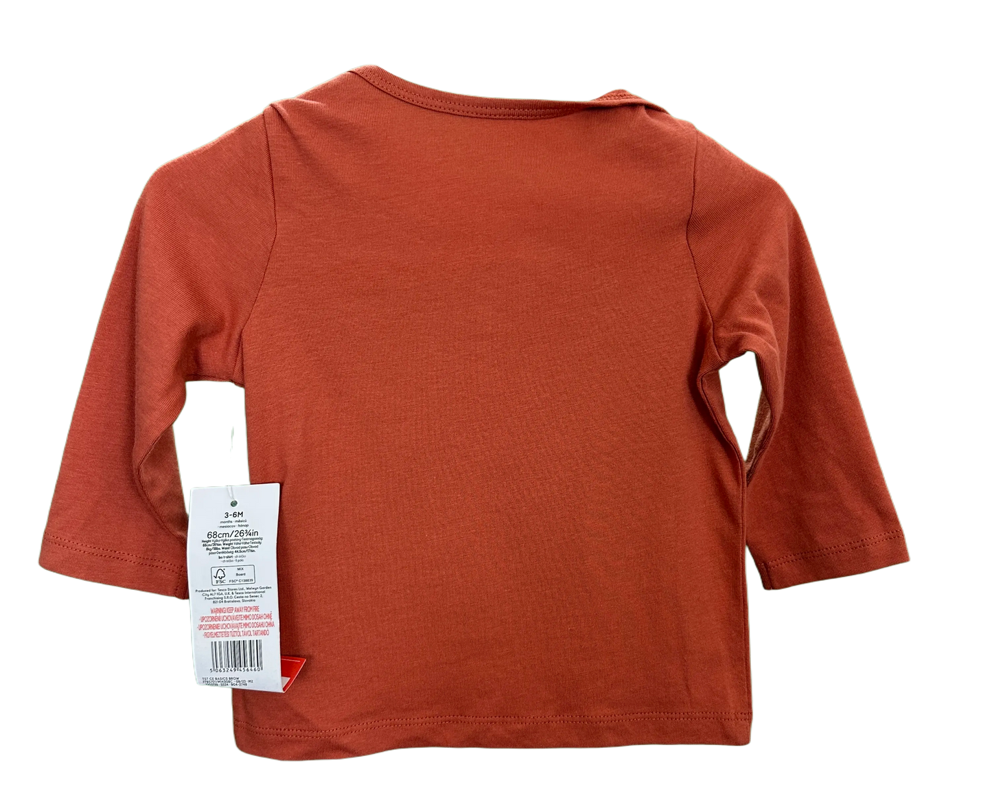 Baby Boy's bear motif top