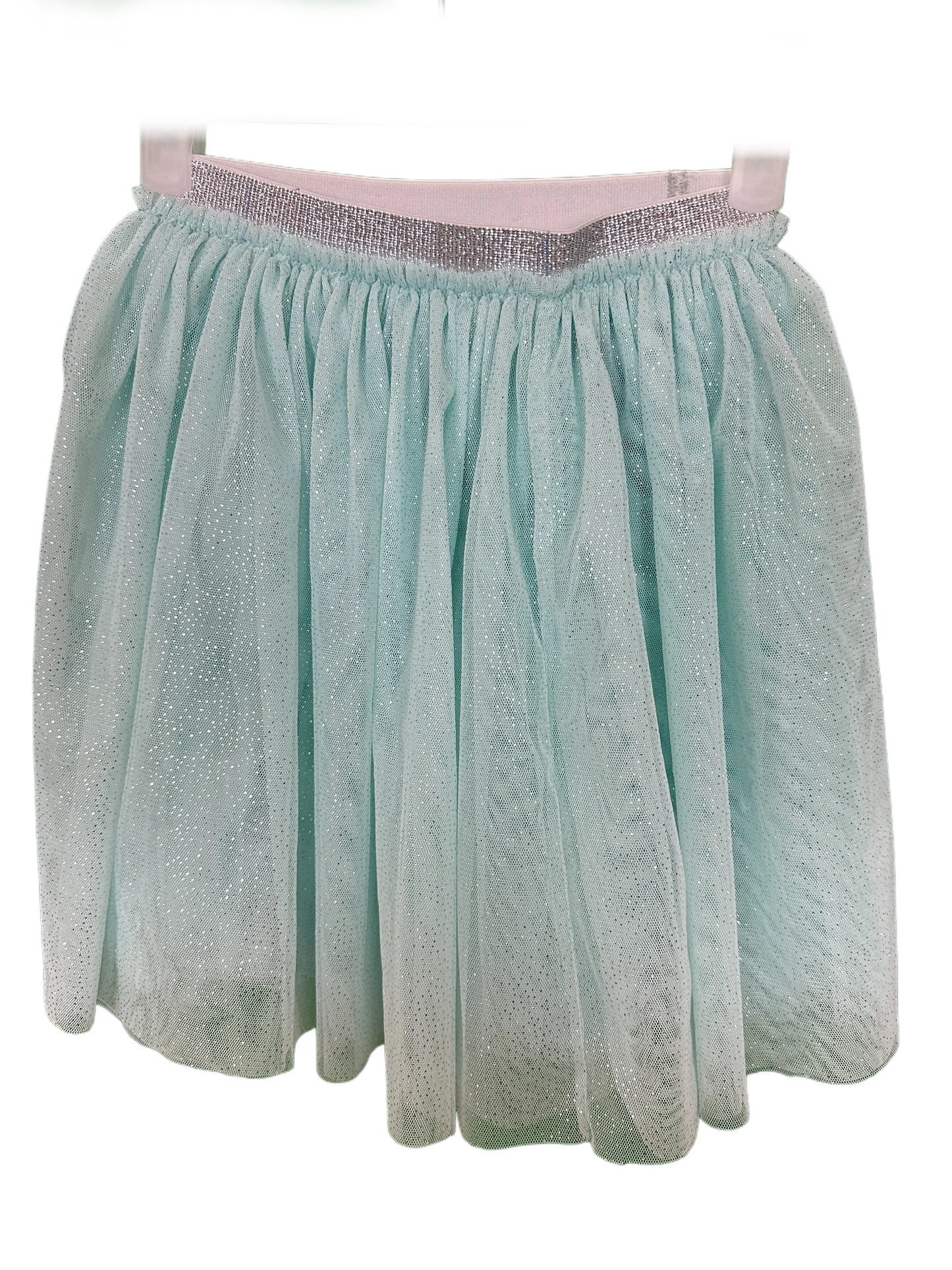 Girl's Fully Lined Glitter Net Skirt