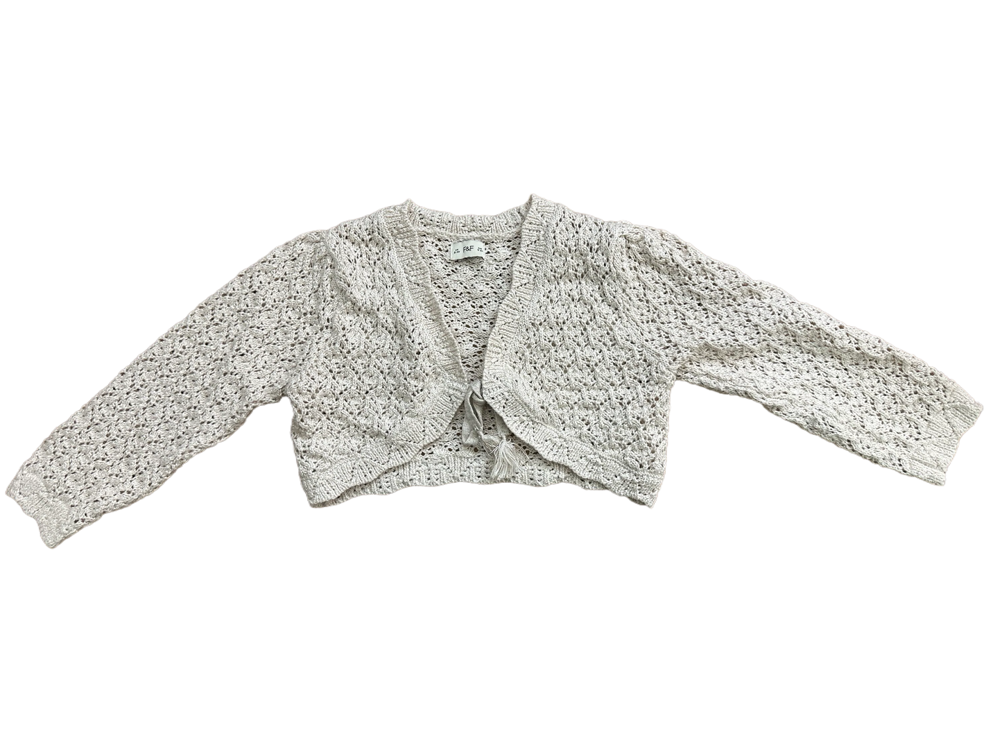 Girls Glitter Bolero Cardigan Age 3/4yrs