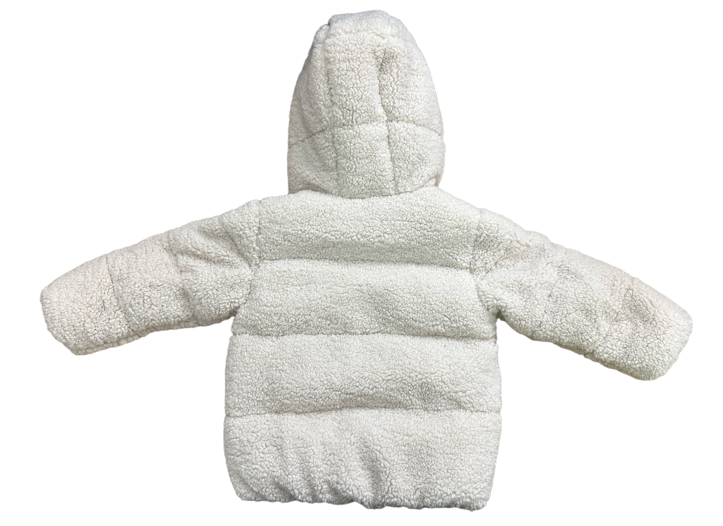 Girl's Padded Teddy Fleece Jacket Age 3/4yrs