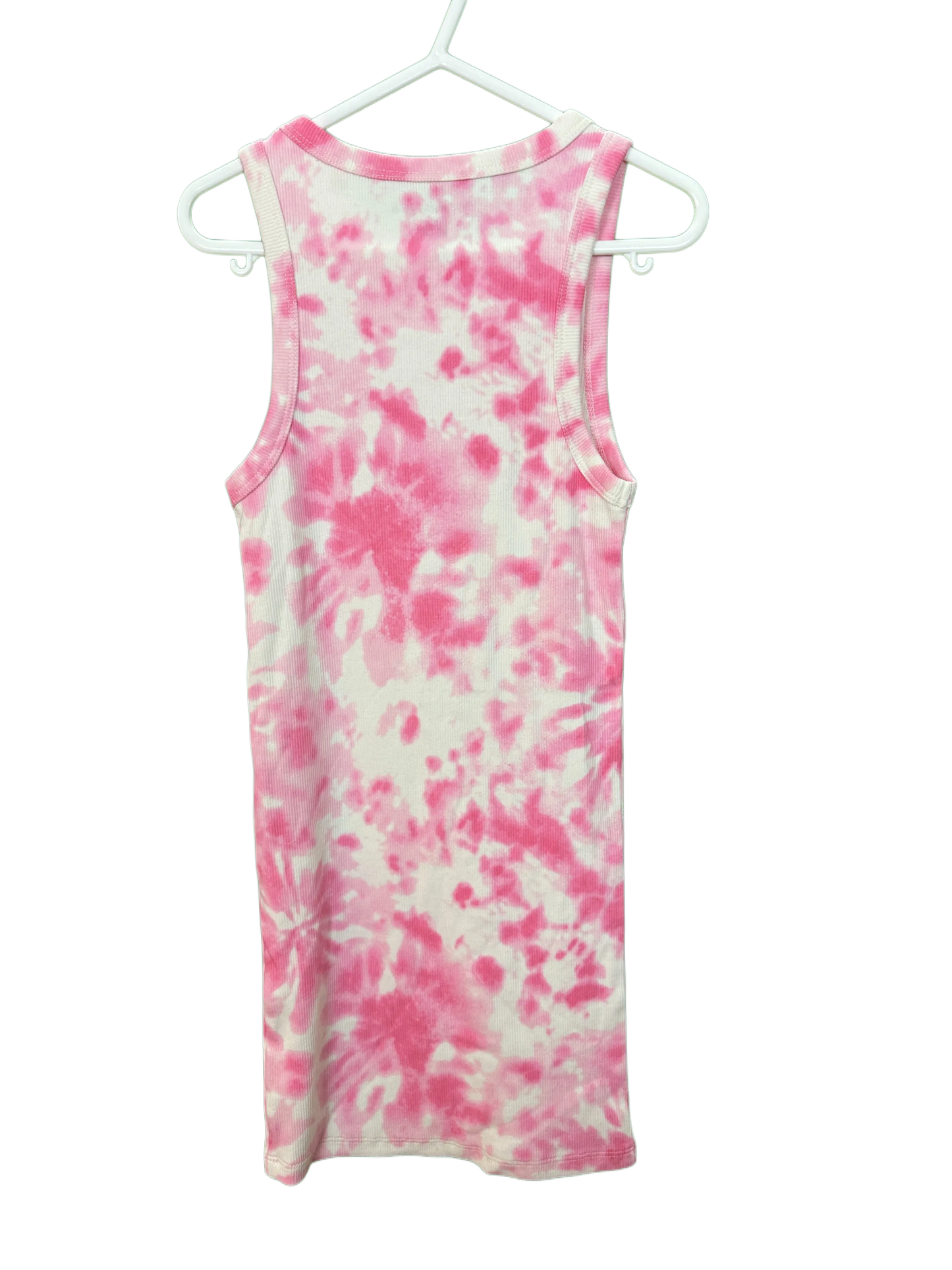Girl's Tie Dyed Ribbed Dress
