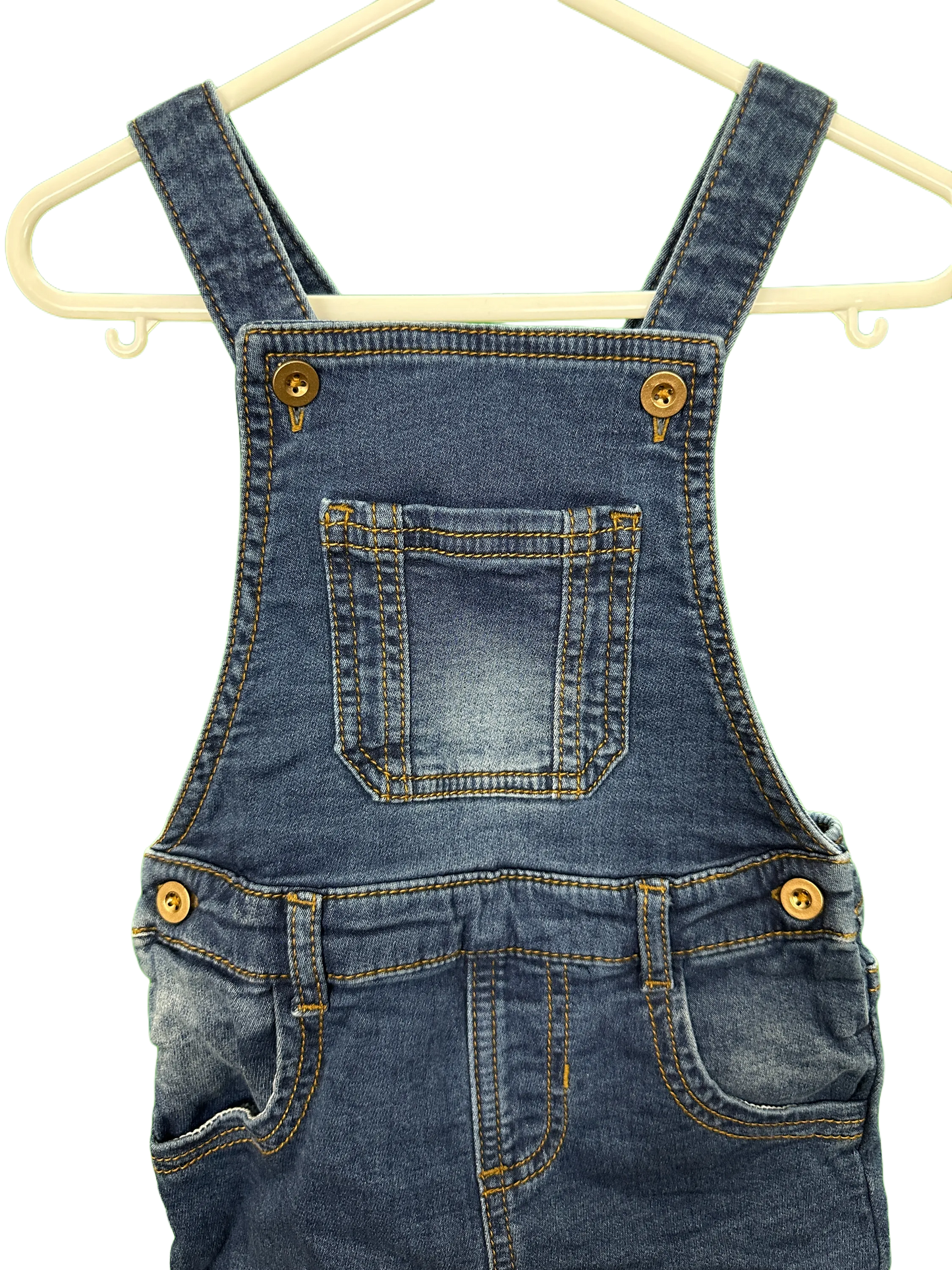 Toddler Denim Dungarees Age 12/18mths