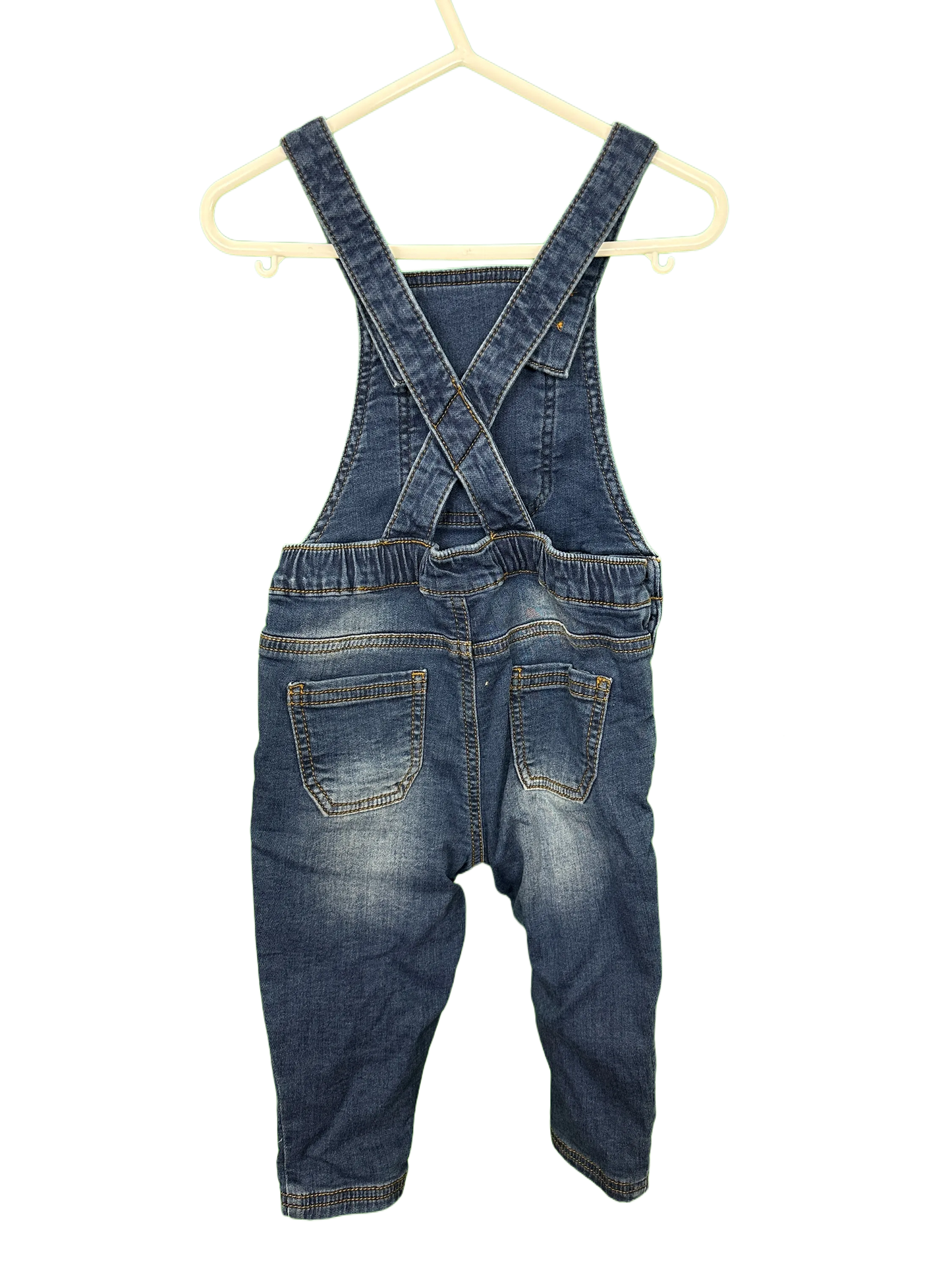 Toddler Denim Dungarees Age 12/18mths