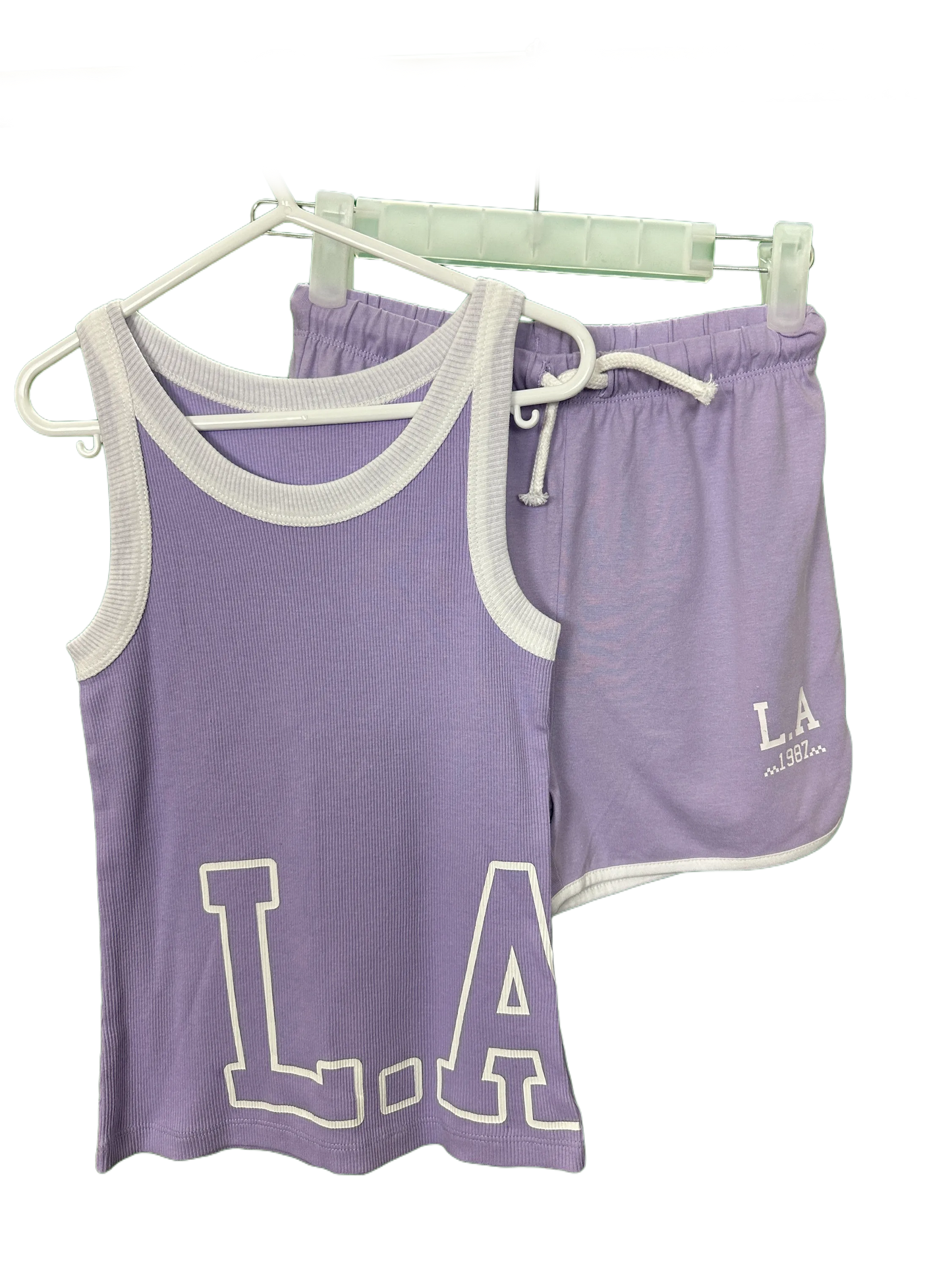 Girl's Short's & Vest Set