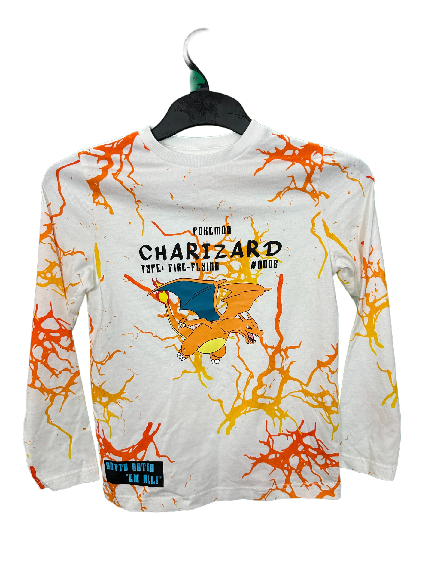 Boy's Pokemon Charizard T-Shirt Age 8yrs
