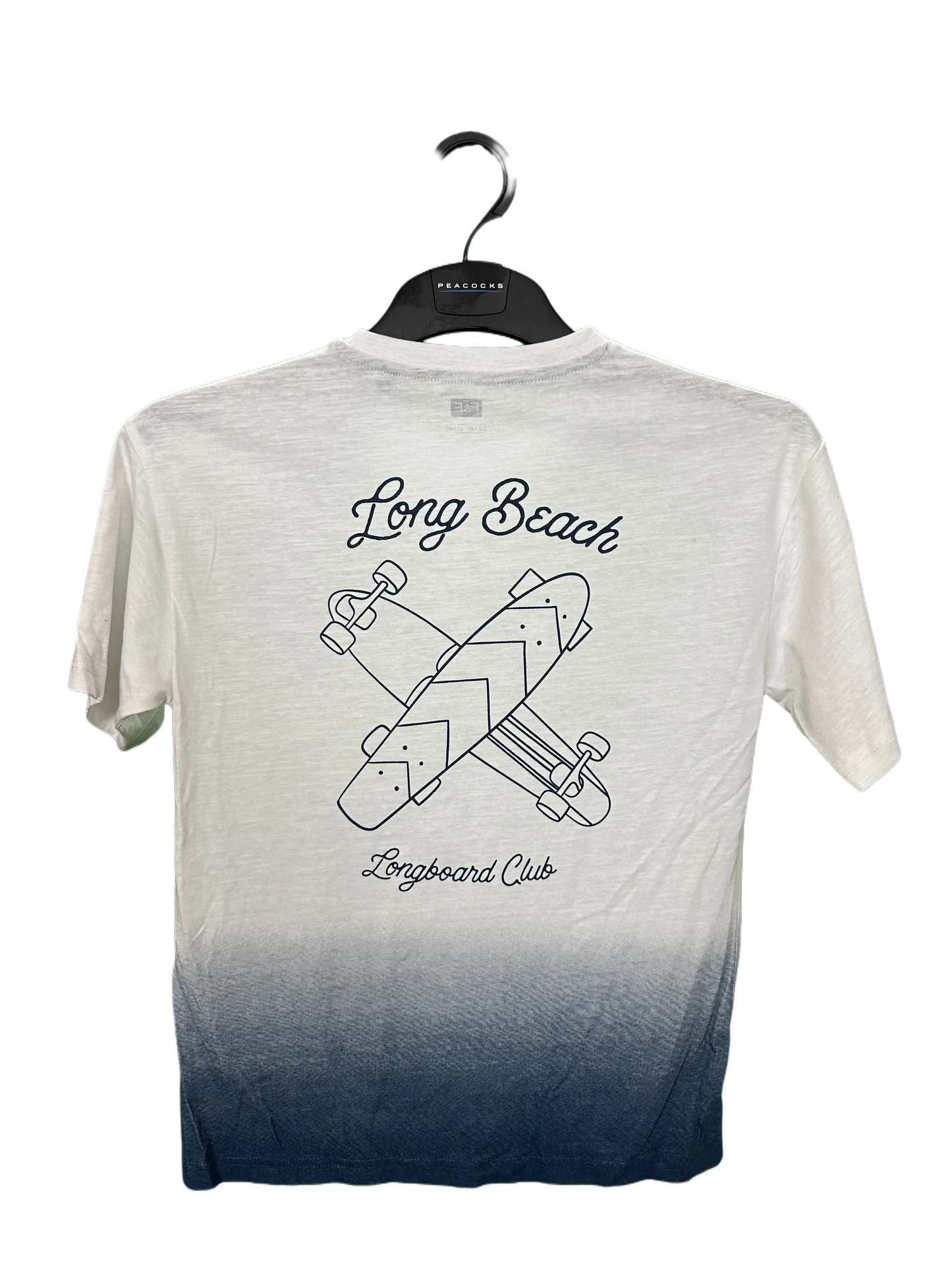 Men's Long Beach Logo Short Sleeved T-Shirt Size "S"