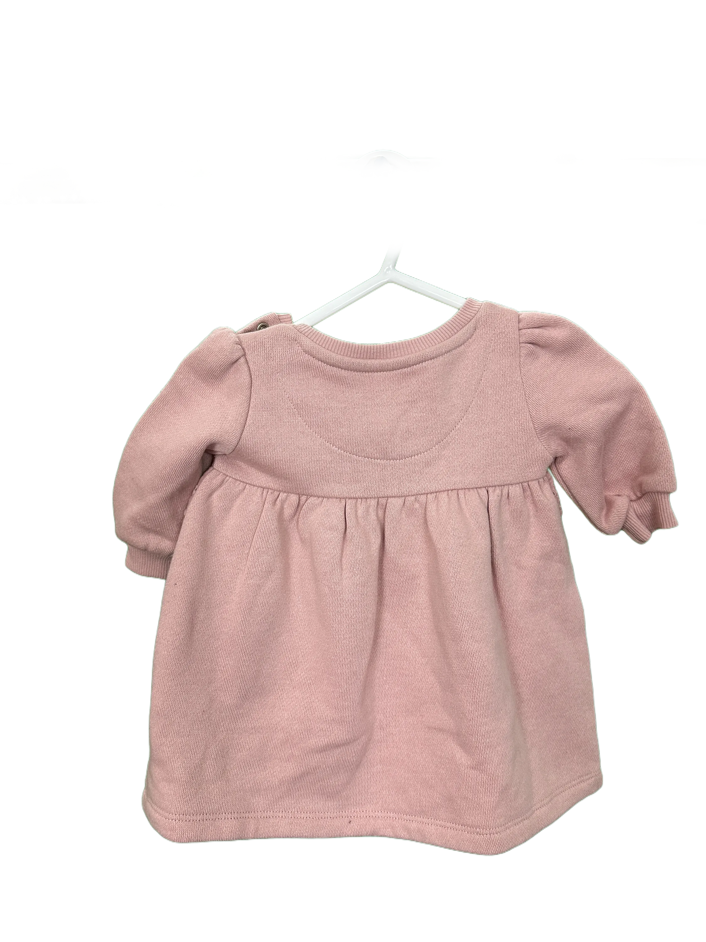 Baby Girl's Long Sleeved Winter Dress Age 3/6mths