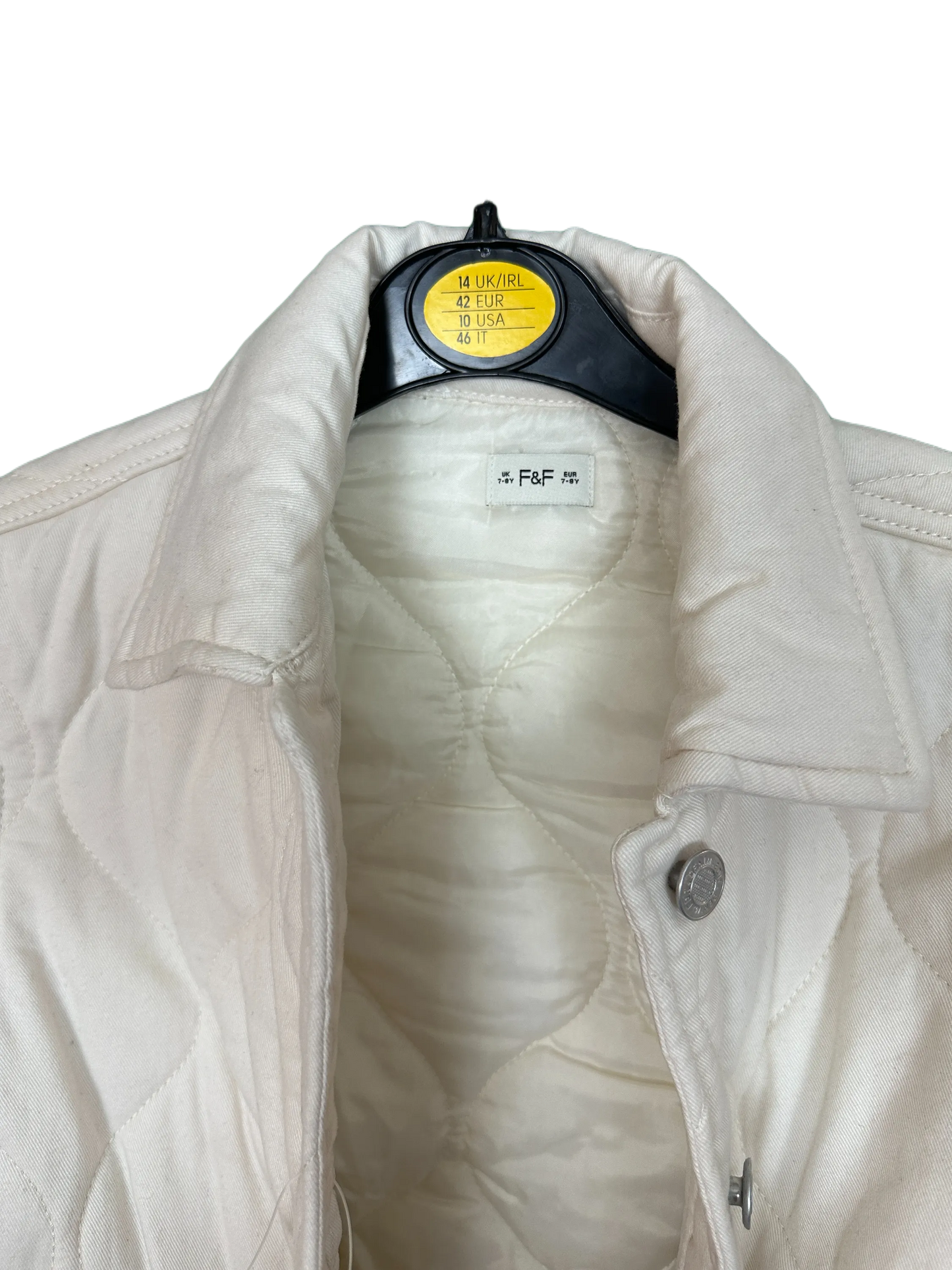 Girl's Fully Lined Padded Jacket Age 7/8yrs