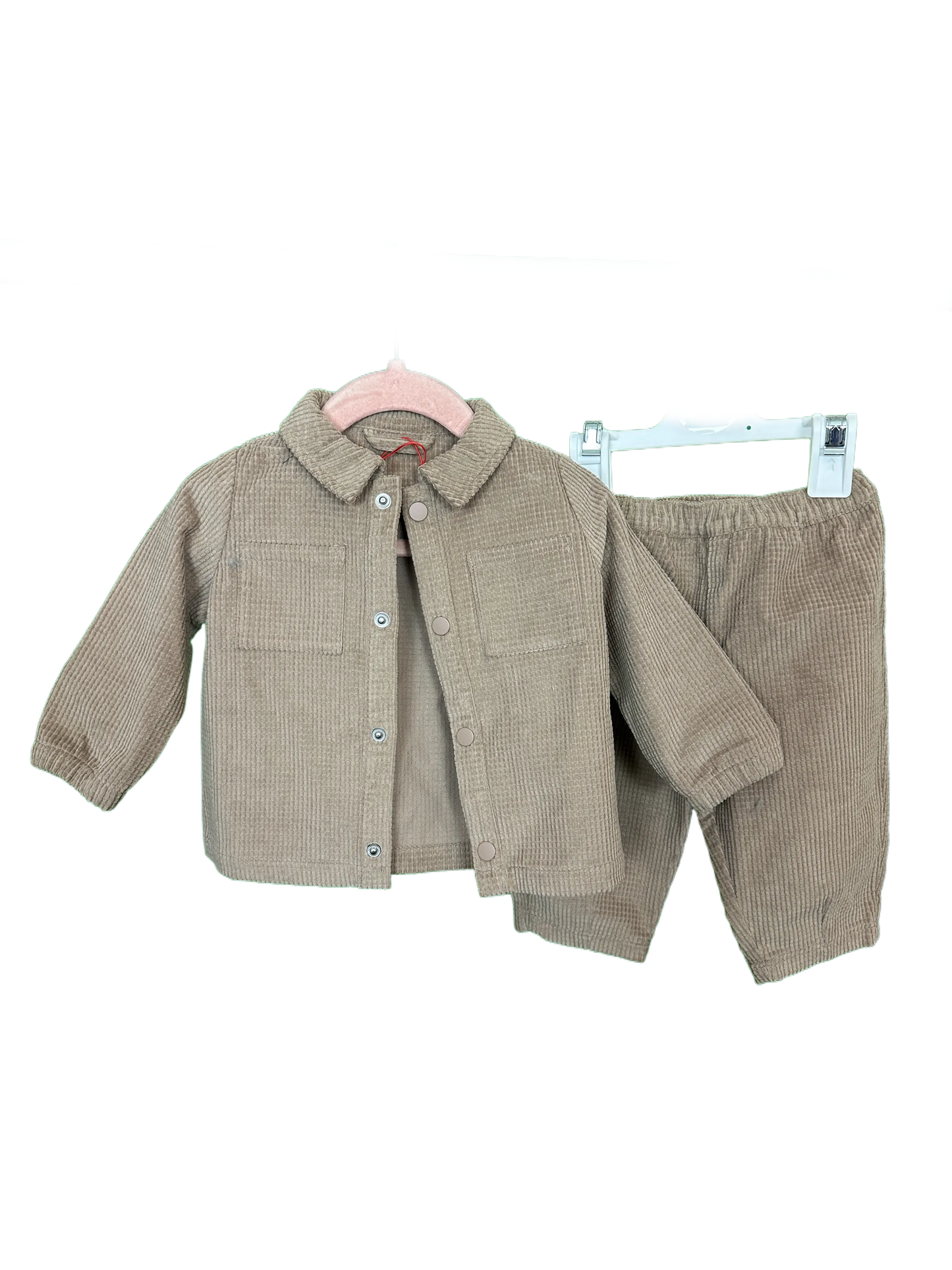 Baby Boy's Trouser's & Shirt/Jacket Set Age 3/6mths