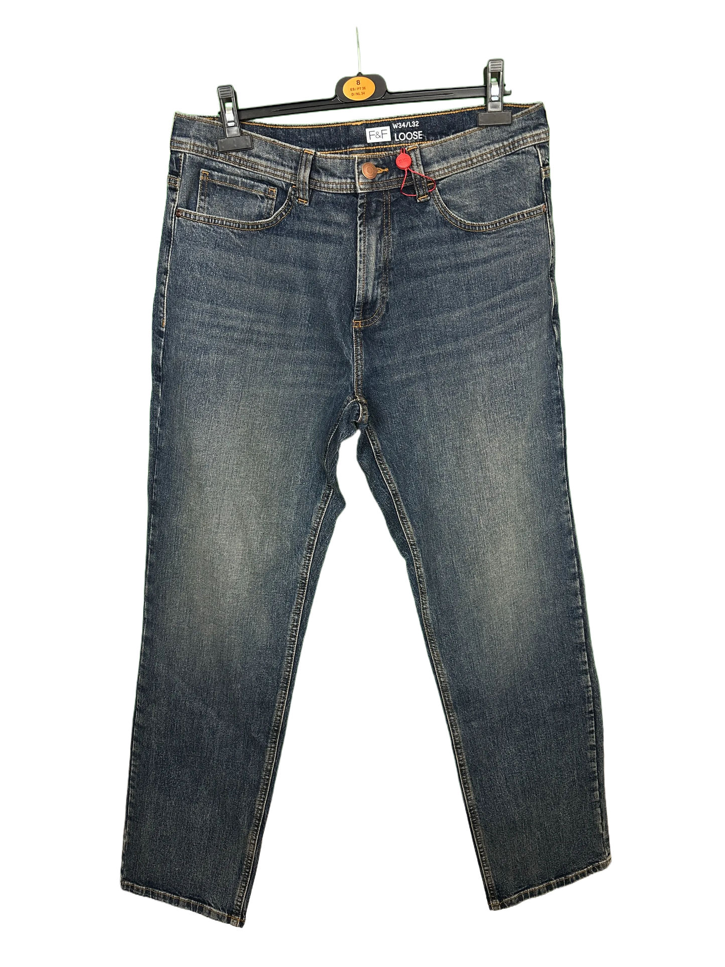 Men's Jean's Size Waist 34" Leg 32"