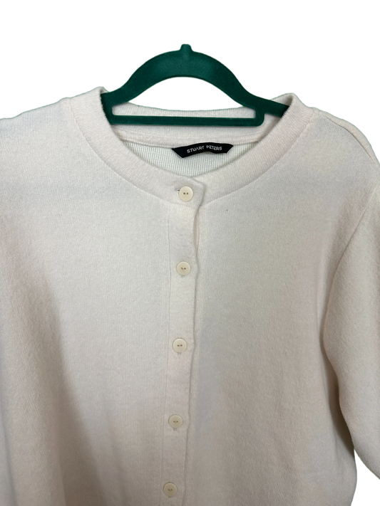 Woman's Short Sleeved Cardigan Size 12