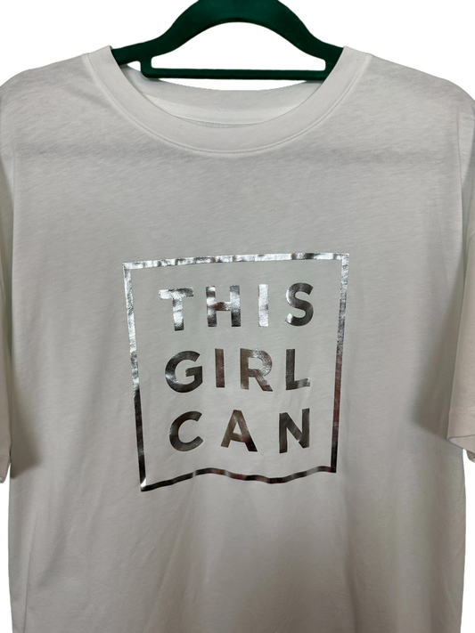 Woman's T-Shirt This Girl Can Size "M"