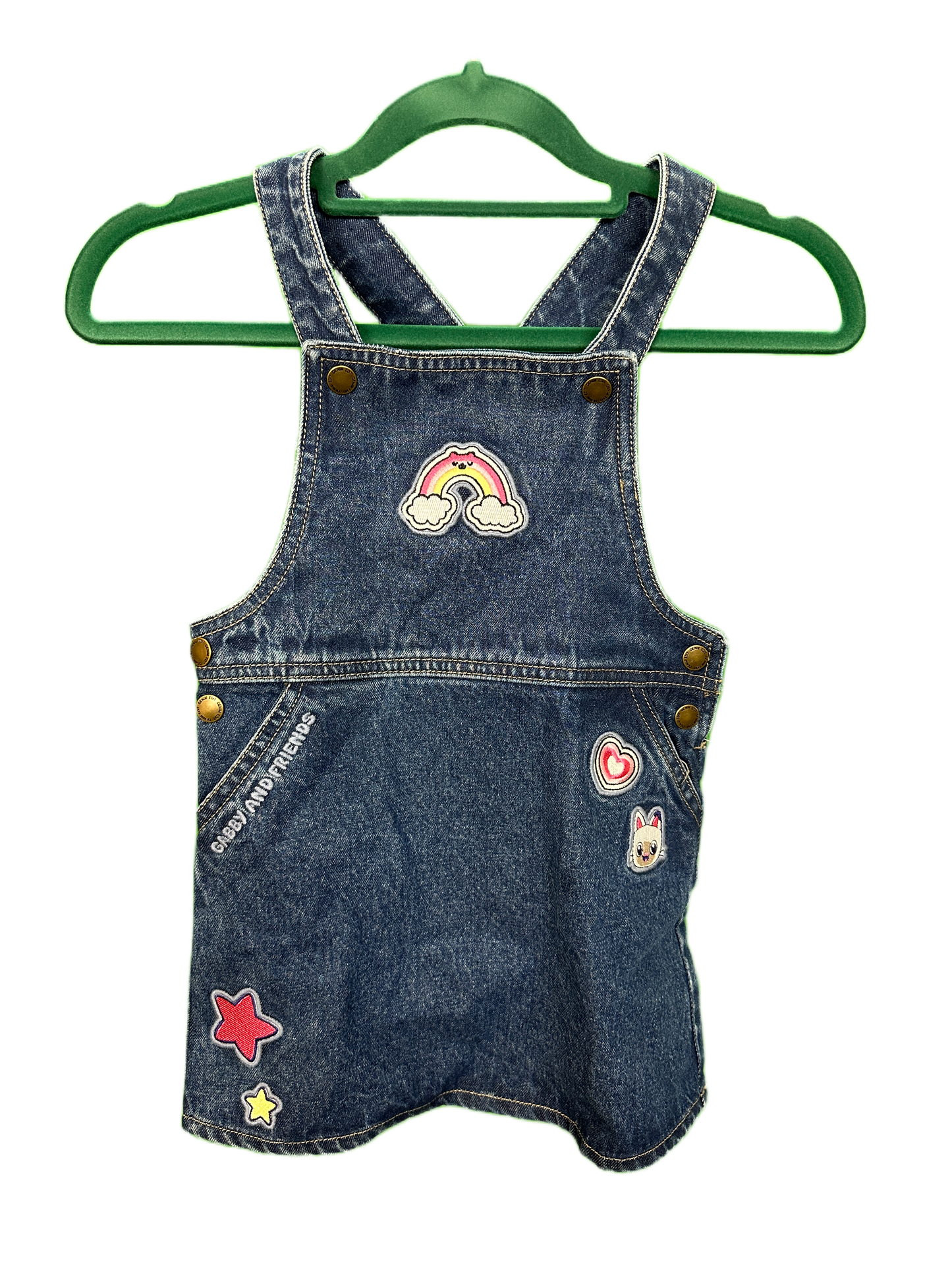 Girl's Denim pinafore