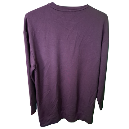 Woman's Longline Sports Top with Side Zips