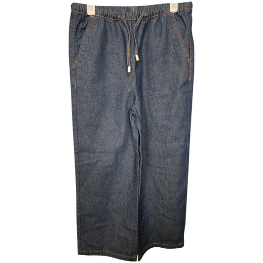 Girl's Denim Trouser's with Elasticated Waist Age 9/10yrs