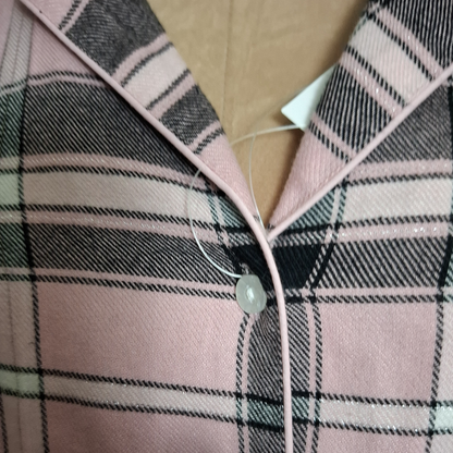 Woman's Plaid Nightshirt Size M