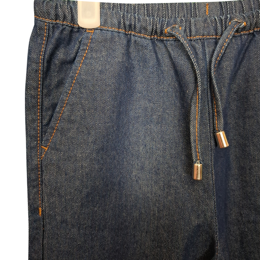 Girl's Denim Trouser's with Elasticated Waist Age 9/10yrs