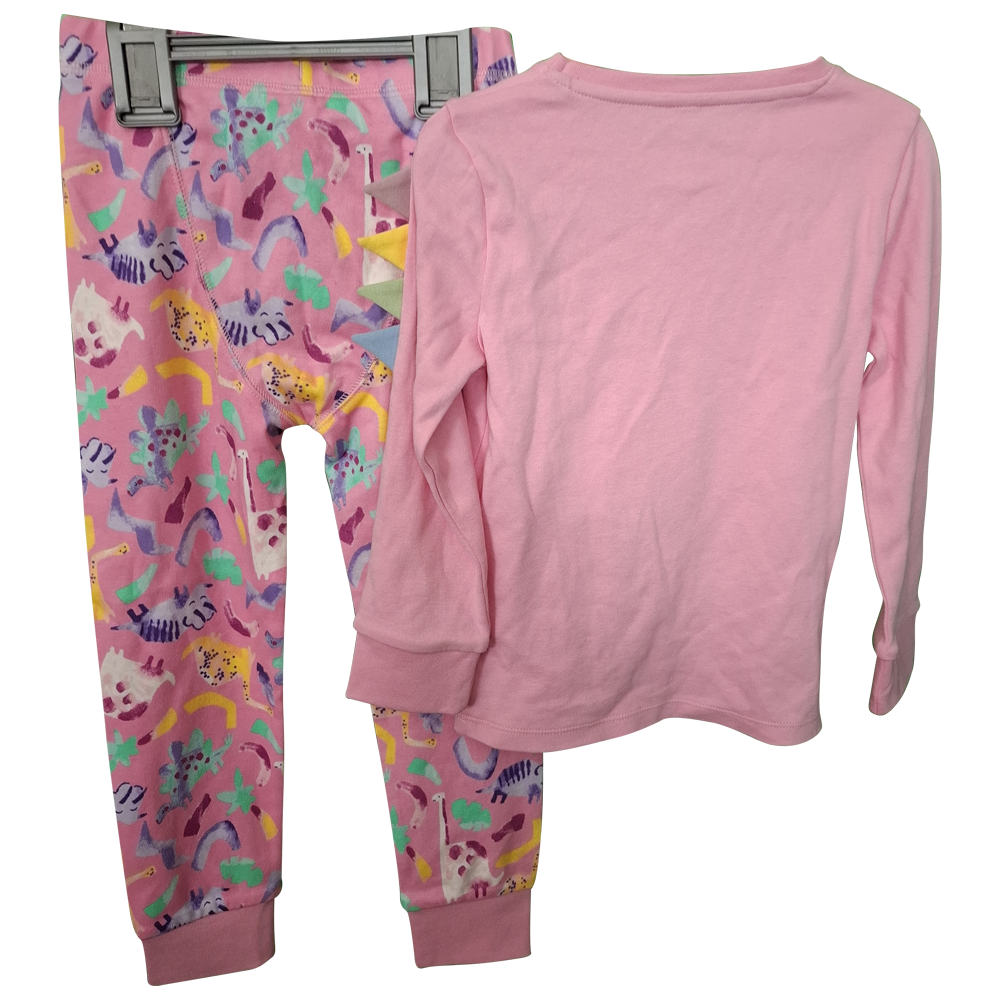 Girl's Sleepy Saurus Dinosaurs  PJ's