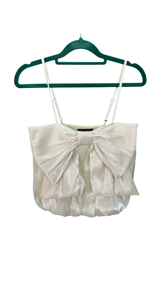 Satin evening top