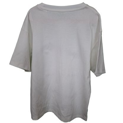 Girl's Short Sleeved T-Shirt with Flower Print Age 9/10yrs