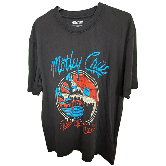 Men's Motley Crew Short Sleeved T-Shirt  Size M