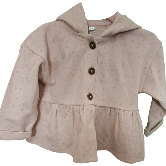 Baby Girl's  Dress Style Hoodie Cardigan
