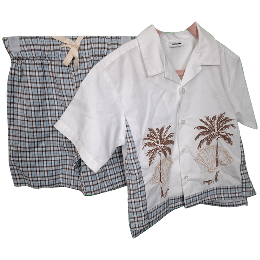 Boy's Shirt & Short Set Age 3/4yrs