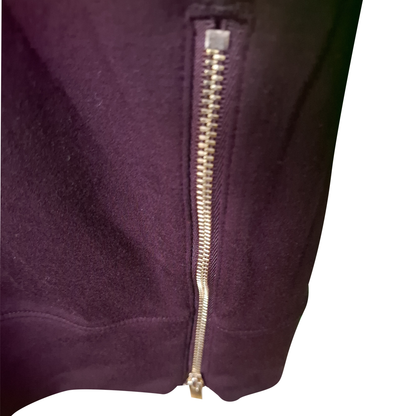 Woman's Longline Sports Top with Side Zips