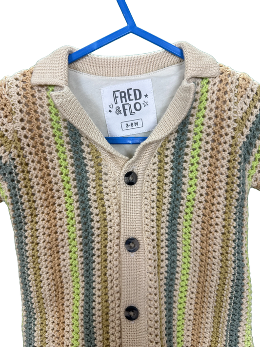Baby Boys short sleeved cardigan