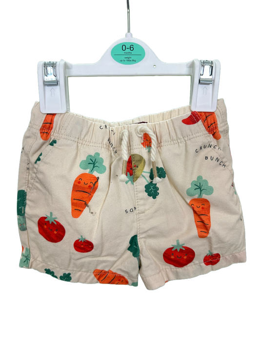 Baby Unisex Strawberry Shorts Age 3/6mths
