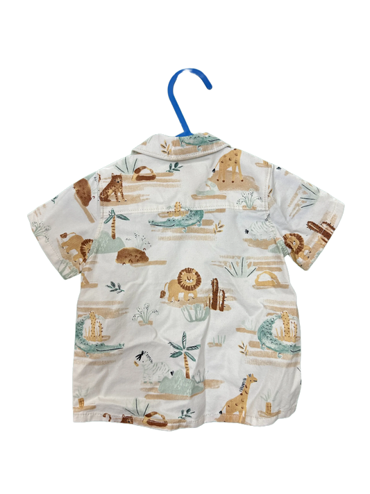 Baby boy shirt and shorts set