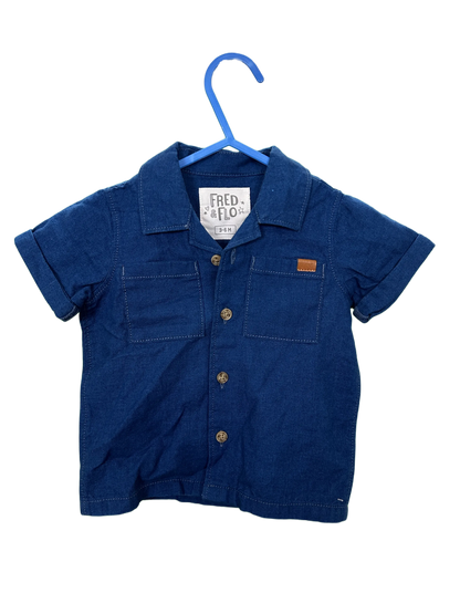 Baby boys short sleeved shirt