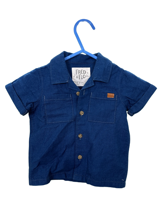 Baby boys short sleeved shirt