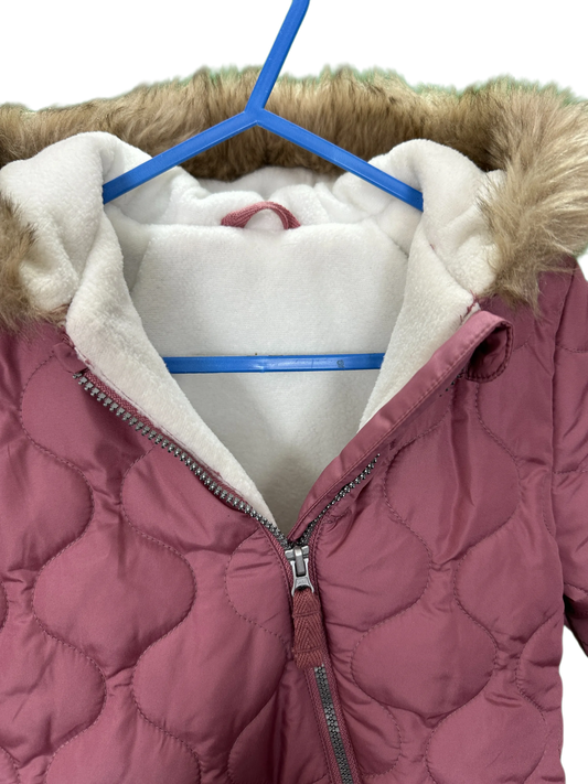 Baby Girls all in padded snow suit
