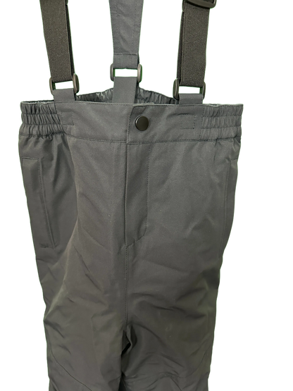 Waterproof trousers with braces