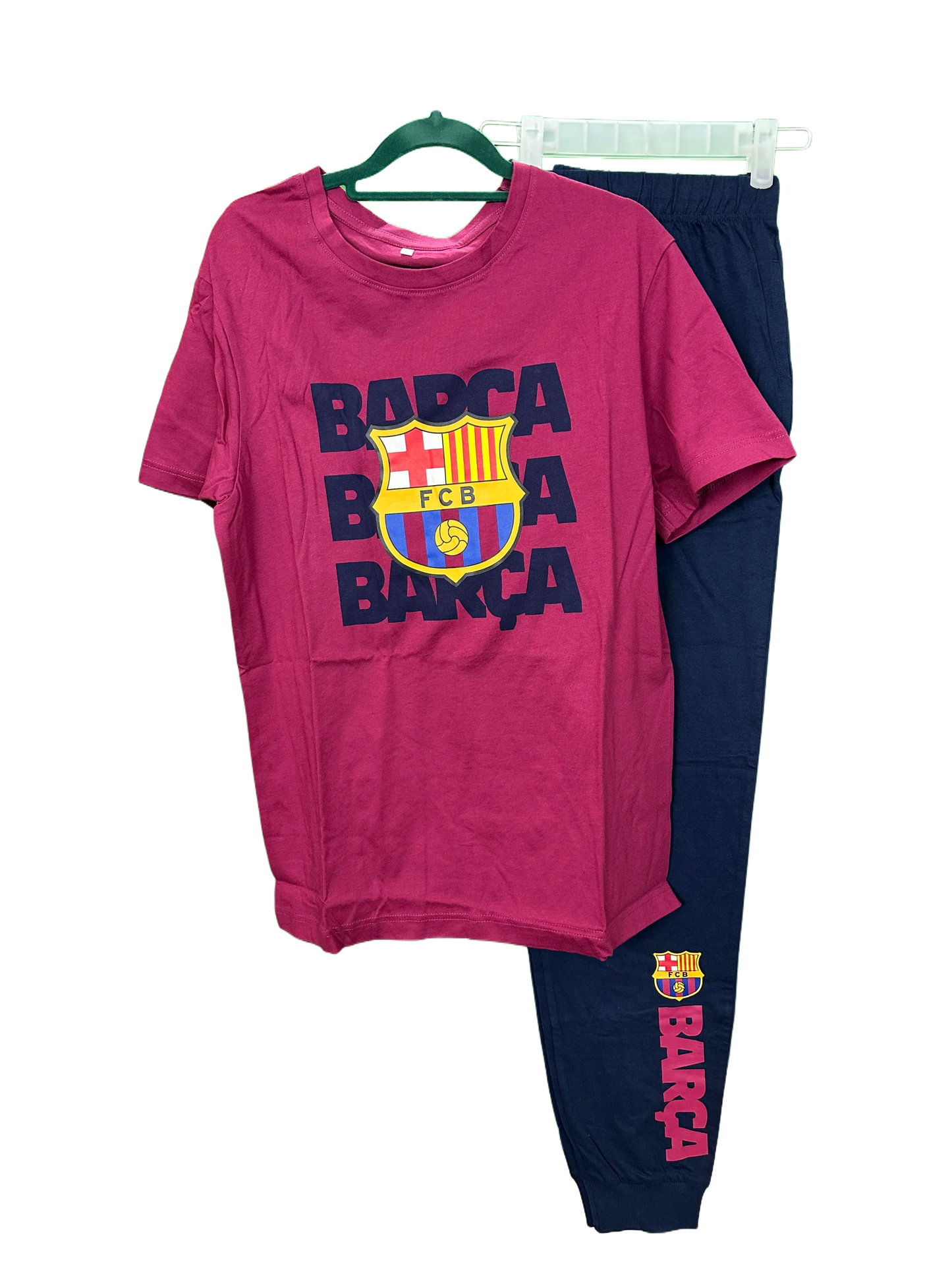 Mens Barcalona football PJs