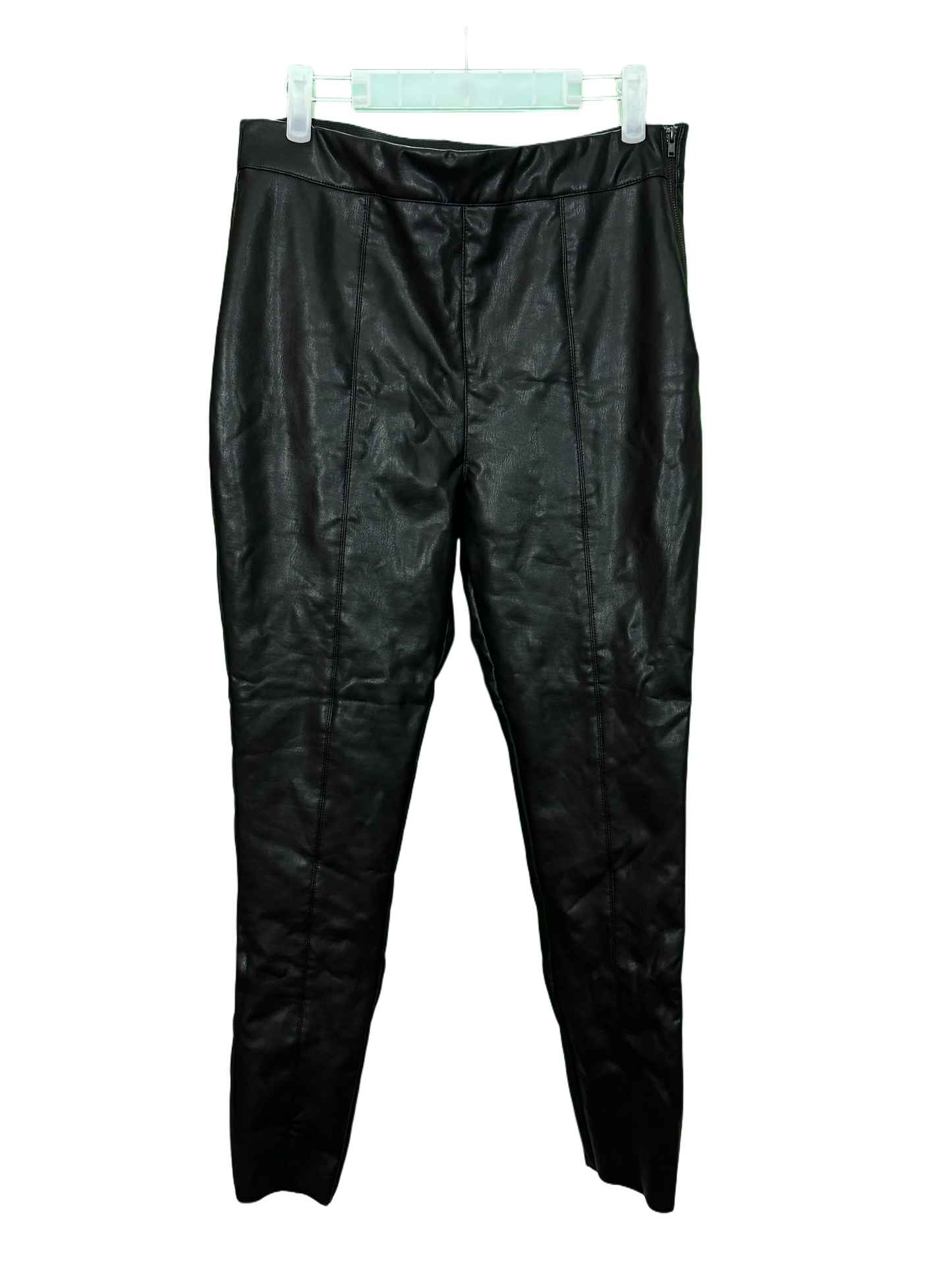 Woman's faux leather trousers